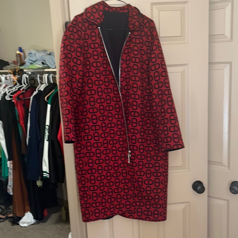 Reversible Hermes Cashmere Trench
